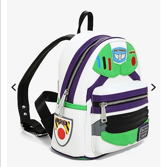 SOLD Disney Loungefly Buzz Lightyear Mini Backpack - Picture 2 of 9
